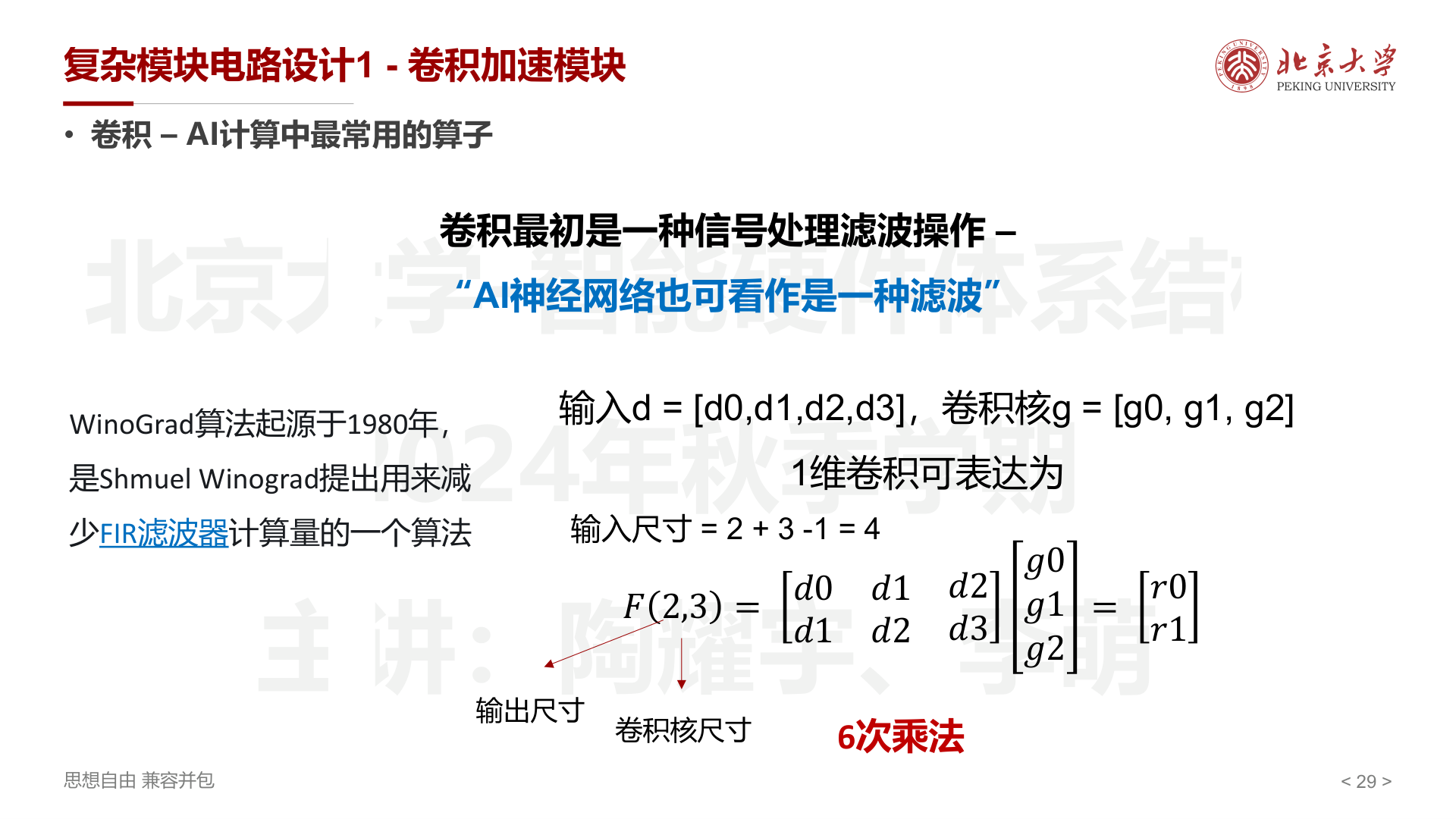 卷积介绍